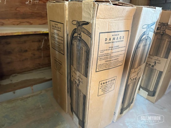 (4) Water Fire Extinguishers