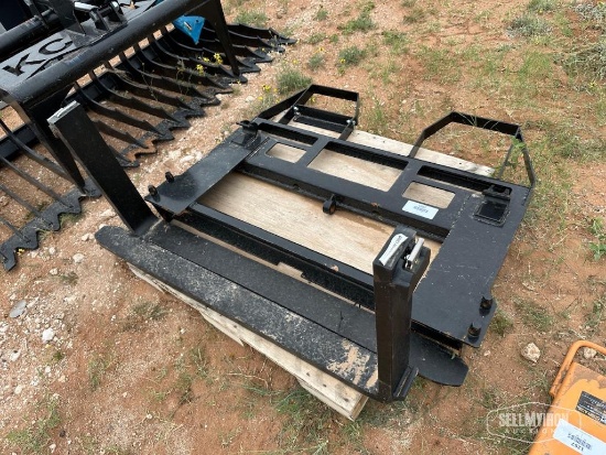 Unused Forks Wheel Loader Attachment