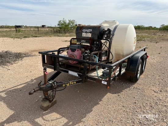2002 Big Tex T/A Pressure Washer Trailer