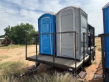 16ft T/A Trash Trailer / PortaPotty Combo