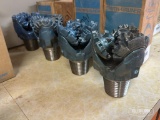 (4) Unused 4-1/2in Smith Gruner Milled Tooth Tricone Rock Drill Bit