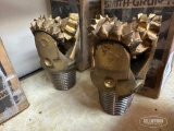 (2) Unused 3-3/4in Smith Gruner OFM Milled Tooth Tricone Rock Drill Bit