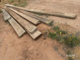 Qty of 2-3/4in x 11in Wood Floor Planks & Qty of Beams