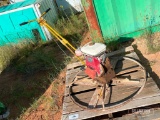 walk behind concrete Trowell e/w Honda