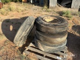 Unused 8.25R15TR Tires & Rims