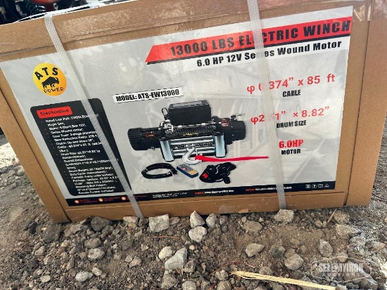 Unused 2026 LandHero PL-P13000 13000lb Electric Winch [YARD 1]