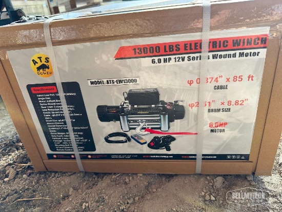 Unused 2026 LandHero PL-P13000 13000lb Electric Winch [YARD 1]
