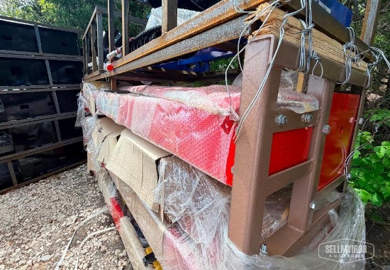 Unused 2025 AGT ATK-B1000 Two Post Base Plater Auto Lift [YARD 1]
