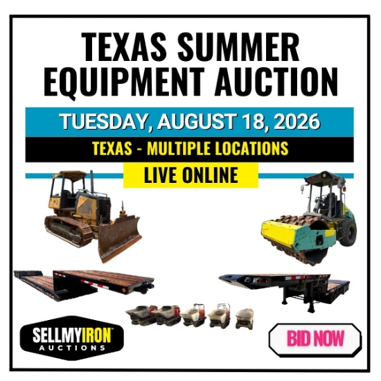 Texas Summer Equipment Auction