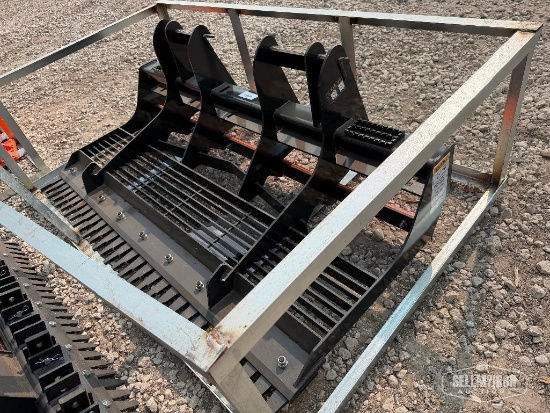 Unused 2026 Wolverine LL-12-78W 78in Land Leveler Skid Steer Attachment [YARD 1]