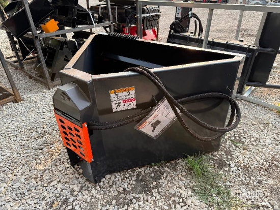 Unused 2026 Wolverine CCT-11-148V Concrete Chuter Skid Steer Attachment [YARD 1]