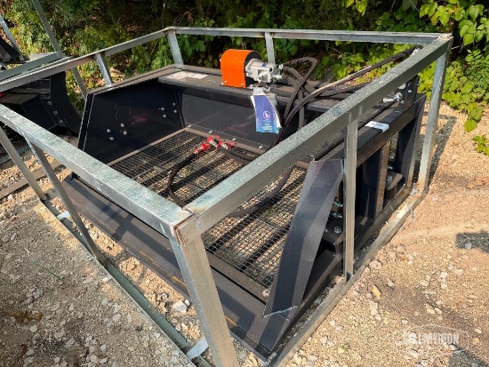 Unused 2026 Wolverine SB-12-72W 72in Screening Bucket Skid Steer Attachment [YARD 1]
