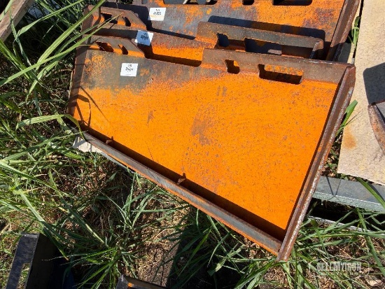 Unused 2026 Wolverine QMP3-16-6T 1/4in Universal Quick Attach Mount Plate Skid Steer Attachment