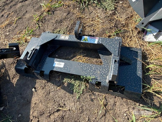 Unused 2026 Wolverine PT-16-01C Skid Steer Quick Tach to 3-Point Adapter [YARD 1]