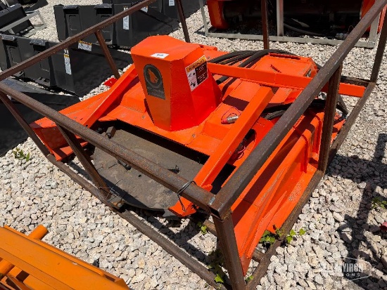 Unused 2026 Wolverine DFM72 72in Disc Mulcher Skid Steer Attachment [YARD 1]