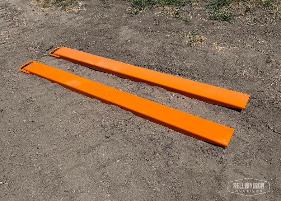 Unused 2026 Wolverine EX-66-78L 76in Pallet Fork Extensions [YARD 1]