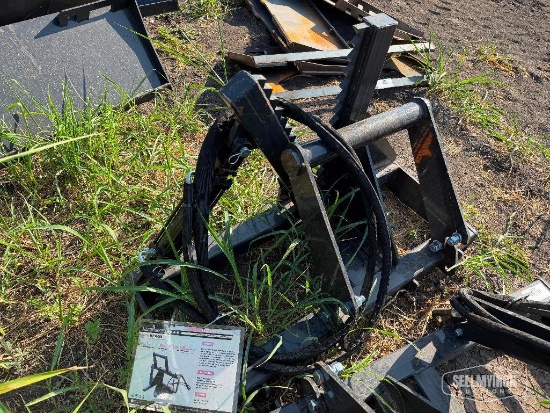 Unused 2026 LandHonor TP2-13-08D Tree Puller Skid Steer Attachment [YARD 1]