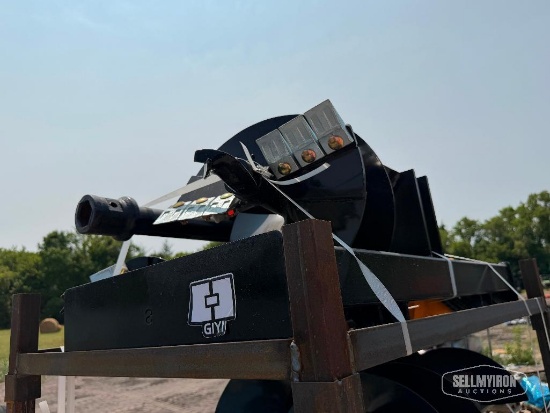 Unused 2026 GIYI GY-AG70 Auger Skid Steer Attachment [YARD 1]