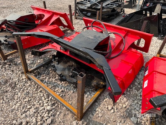 Unused 2026 GIYI GY-XDM43 Disc Mulcher Skid Steer Attachment [YARD 1]