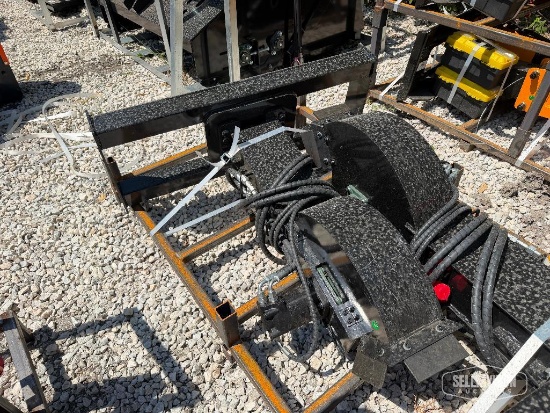 Unused 2026 GIYI GY-BSG45 Stump Grinder Skid Steer Attachment [YARD 1]