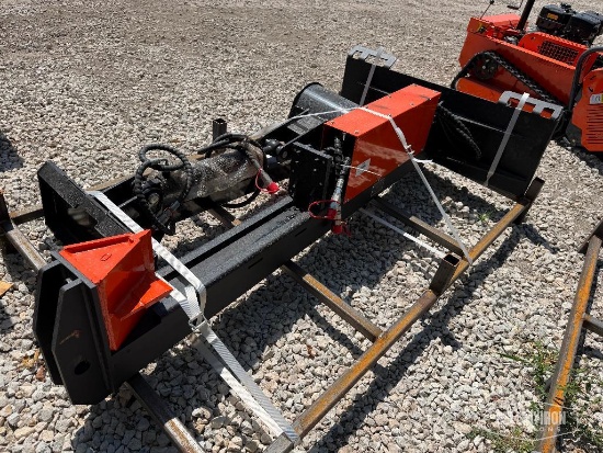Unused 2026 GIYI GY-HLS82 Horizontal Log Splitter Skid Steer Attachment [YARD 1]