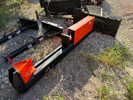 Unused 2026 GIYI GY-HLS82 Horizontal Log Splitter Skid Steer Attachment [YARD 1]