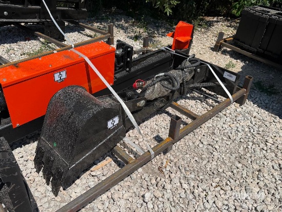 Unused 2026 GIYI GY-ZWB Backhoe Mini Skid Steer Attachment [YARD 1]
