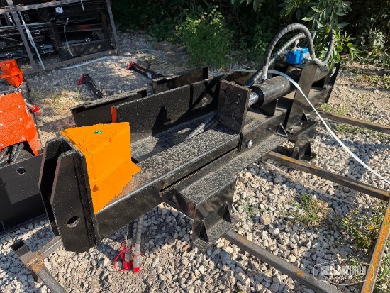 Unused 2026 GIYI GY-SLS79 Side Shift Log Splitter Skid Steer Attachment [YARD 1]