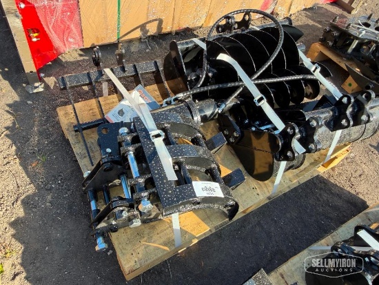 Unused 2026 AGT 12EX-ATA 9-Piece Mini Excavator Attachment Set [YARD 1]