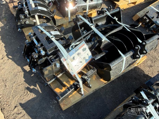 Unused 2026 AGT 12EX-ATA 9-Piece Mini Excavator Attachment Set [YARD 1]