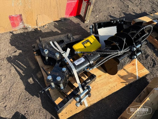 Unused 2026 AGT 12EX-SET7 7-Piece Mini Excavator Attachment Set [YARD 1]