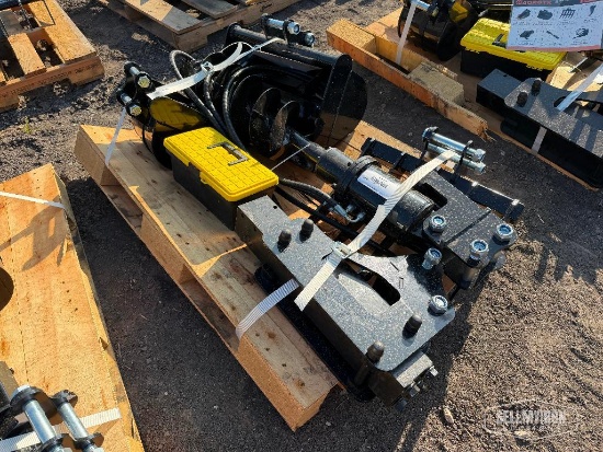 Unused 2026 AGT 12EX-SET7 7-Piece Mini Excavator Attachment Set [YARD 1]