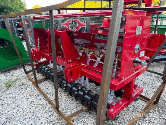 Unused 2026 AGT STSD10 Skid Steer / 3-Point Seeder Attachment [YARD 1]