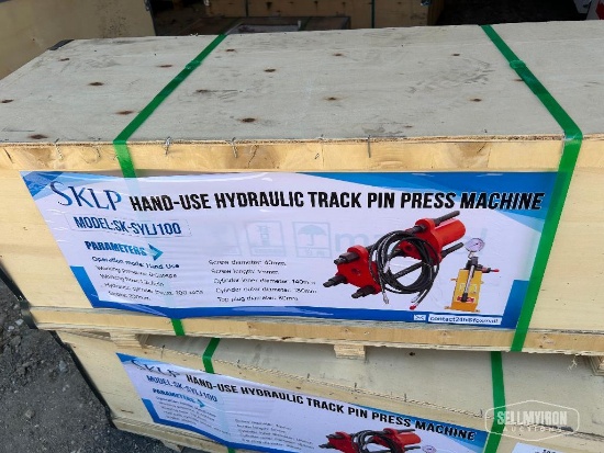 Unused 2026 SKLP SK-YLJ100 Electric Hydraulic Track Pin Press Machine [YARD 1]