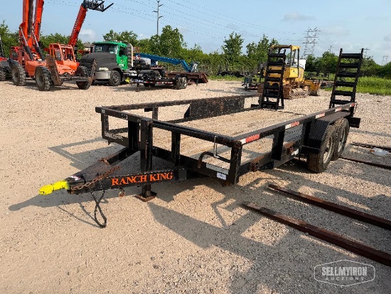 2019 Ranch King 16ft T/A Trailer [YARD 2]
