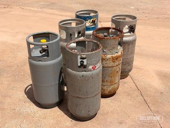 (6) Forklift Propane Cylinders [YARD 2]