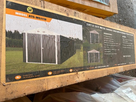 Unused 2026 ATS Power ATS-MS1119 Metal Shed [YARD 1]
