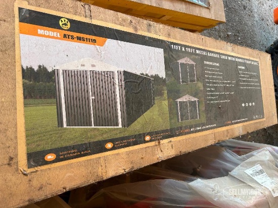 Unused 2026 ATS Power ATS-MS1119 Metal Shed [YARD 1]