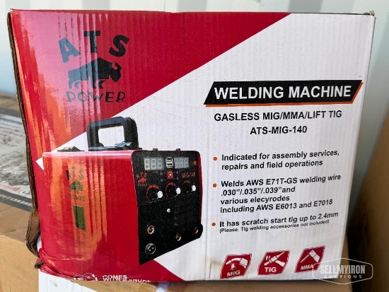 Unused 2026 ATSPOWER ATS-MIG-140 Welding Machine [YARD 1]