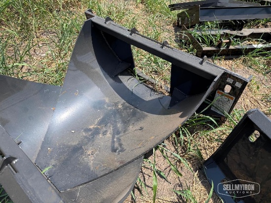 Unused 2026 Wolverine TD-13-36R Tree Digger Skid Steer Attachment [YARD 1]