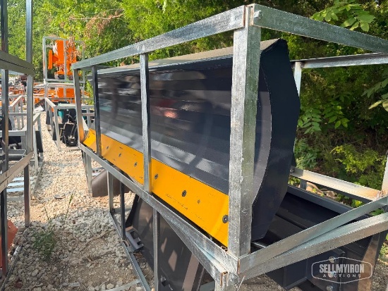 Unused 2026 Wolverine SWDB-11-84W 84in 6-Way Dozer Blade Skid Steer Attachment [YARD 1]