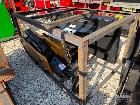 Unused 2026 AGT PD680-PZ Drop Hammer Skid Steer Attachment [YARD 1]