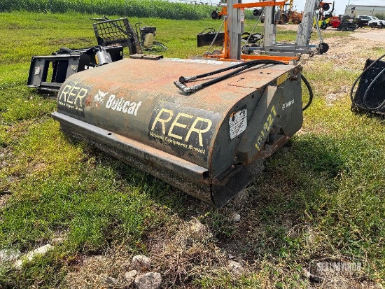 Bobcat 72in Box Broom Skid Steer Attachment [YARD 2]