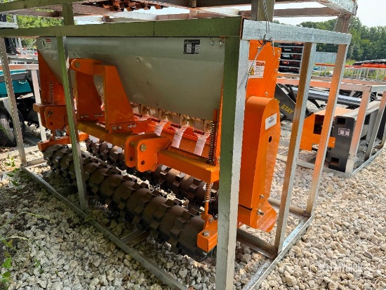 Unused 2026 LandHonor SD-22-72W 65in No-Till Seed Drill for Tractor & Skid Steer [YARD 1]