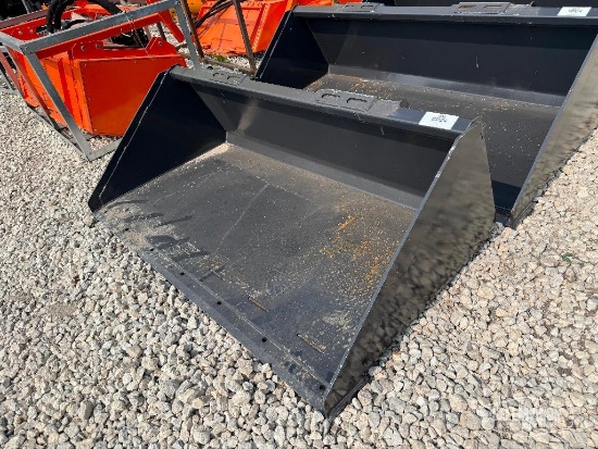 Unused 2026 Wolverine TDB-11-66W 66in Track Duty Bucket Skid Steer Attachment [YARD 1]