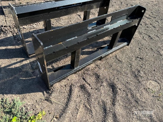 Unused 2026 Wolverine PFF2-13-45W Pallet Fork Frame Skid Steer Attachment [YARD 1]