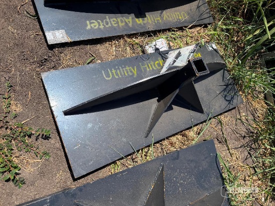 Unused 2026 LandHonor UHA-16-3000G 2in Receiver Hitch Utility Adapter Skid Steer Attachment [YARD 1]