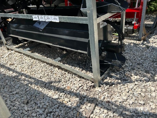 Unused 2026 Wolverine TL-12-72W 72in Hydraulic Rotary Tiller Skid Steer Attachment [YARD 1]