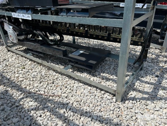 Unused 2026 Wolverine SBM-12-72W 72in Sickle Bar Mower Skid Steer Attachment [YARD 1]