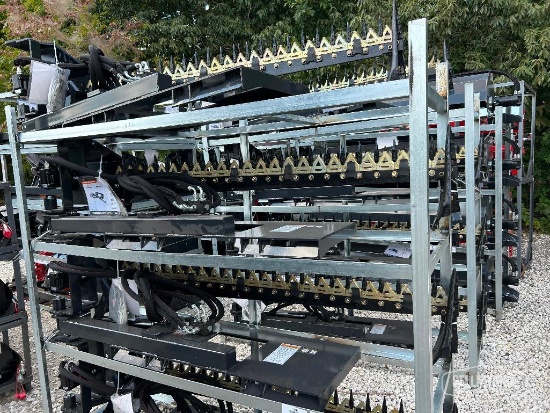Unused 2026 Wolverine SBM-12-72W 72in Sickle Bar Mower Skid Steer Attachment [YARD 1]